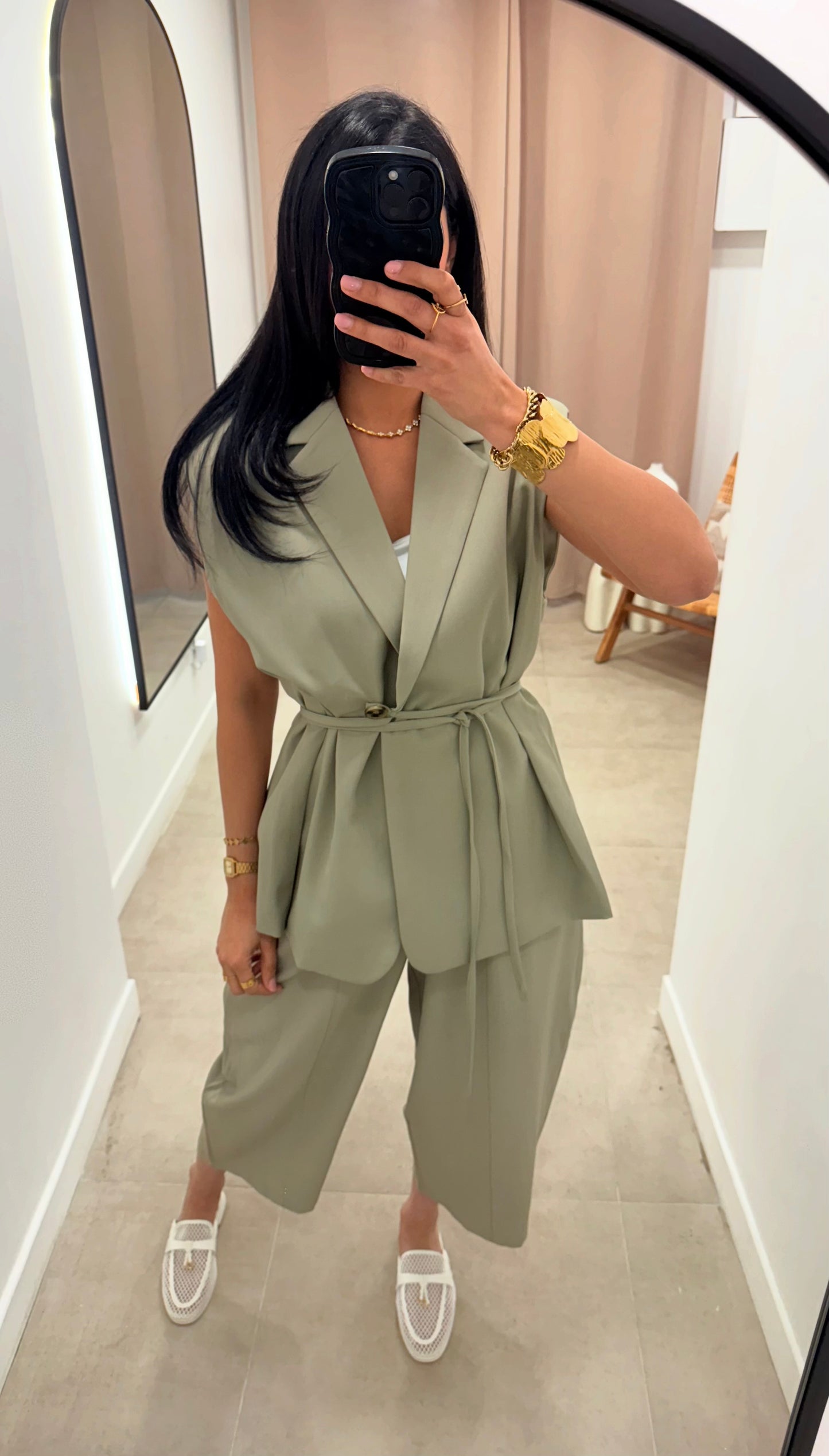 Pantalon HANA | Tilleul