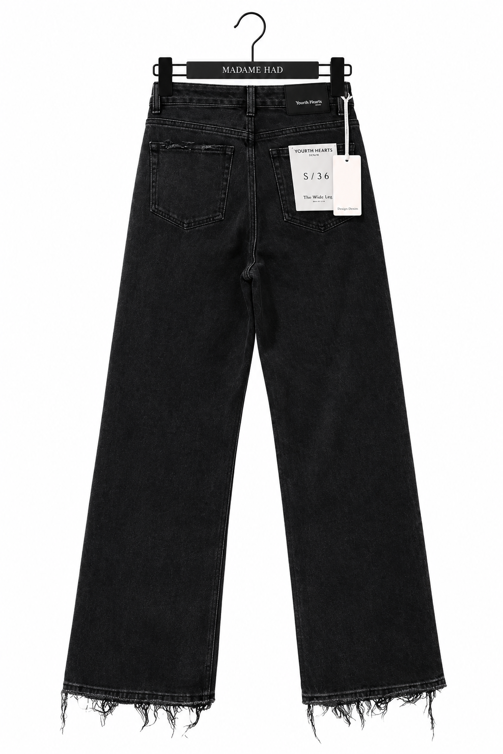 Jeans wide | Noir