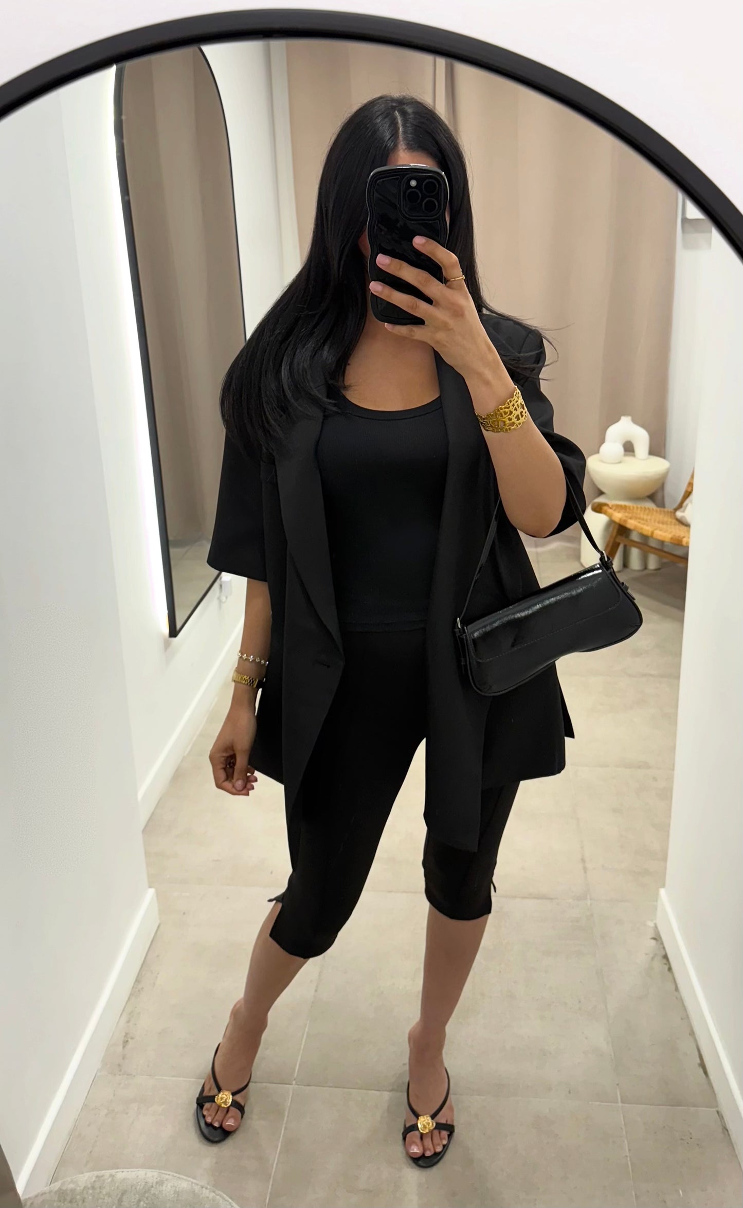 Pantalon legging CAPRI | Noir