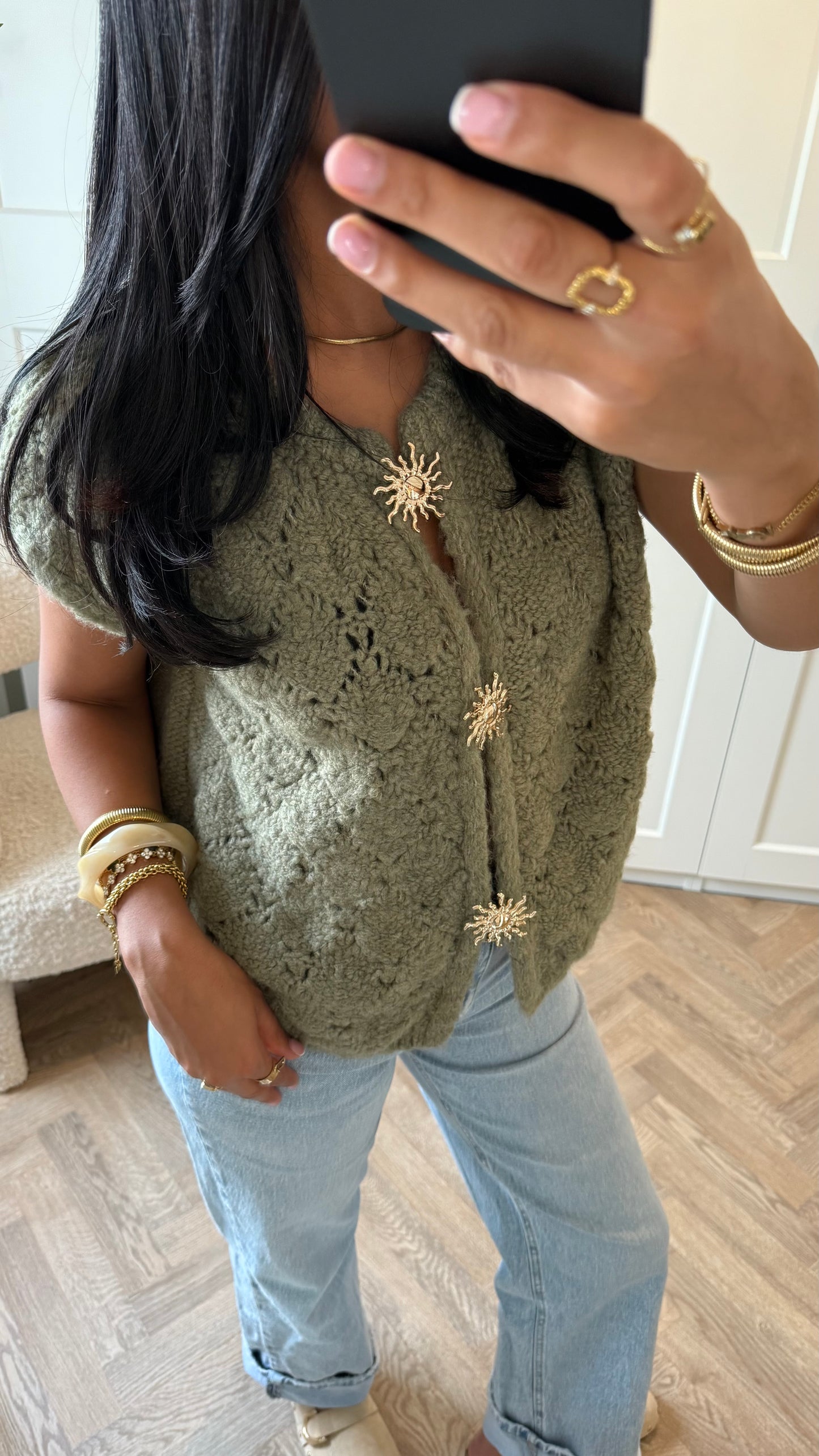 Gilet soleil | Kaki