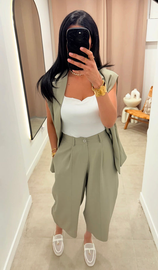 Pantalon HANA | Tilleul