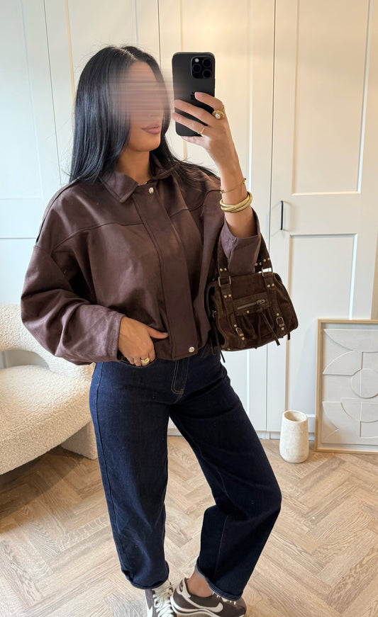 Veste ZARA | Chocolat