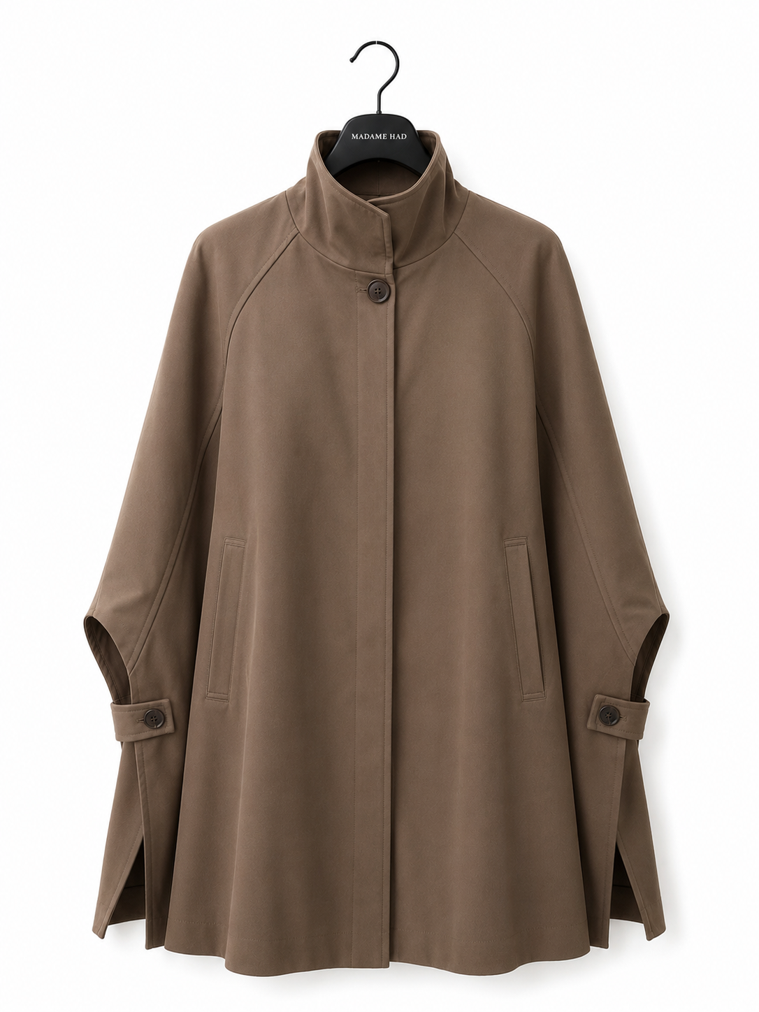 Trench cape court ICON | Chocolat