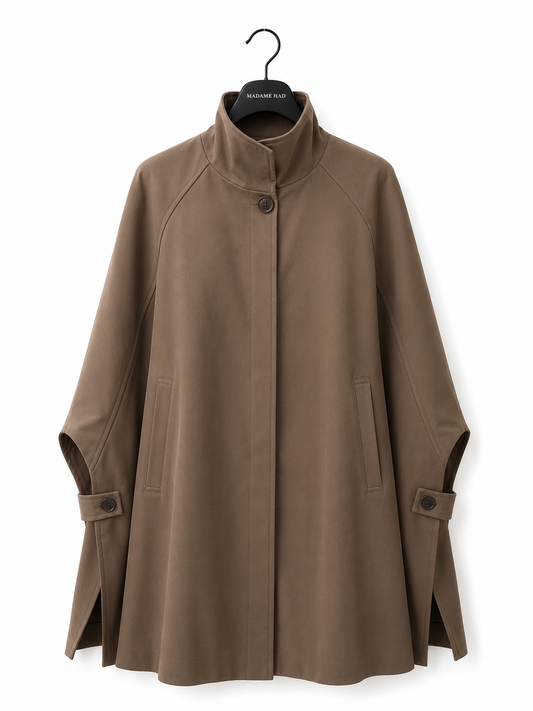 Trench cape court ICON | Chocolat