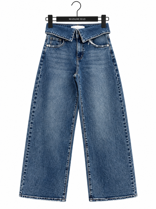 Jeans WIDE LEG | Bleu