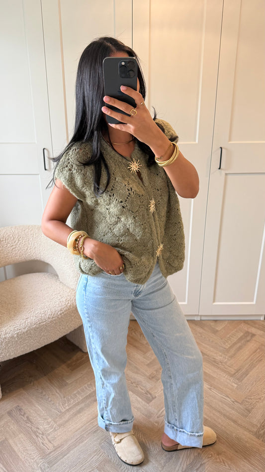 Gilet soleil | Kaki