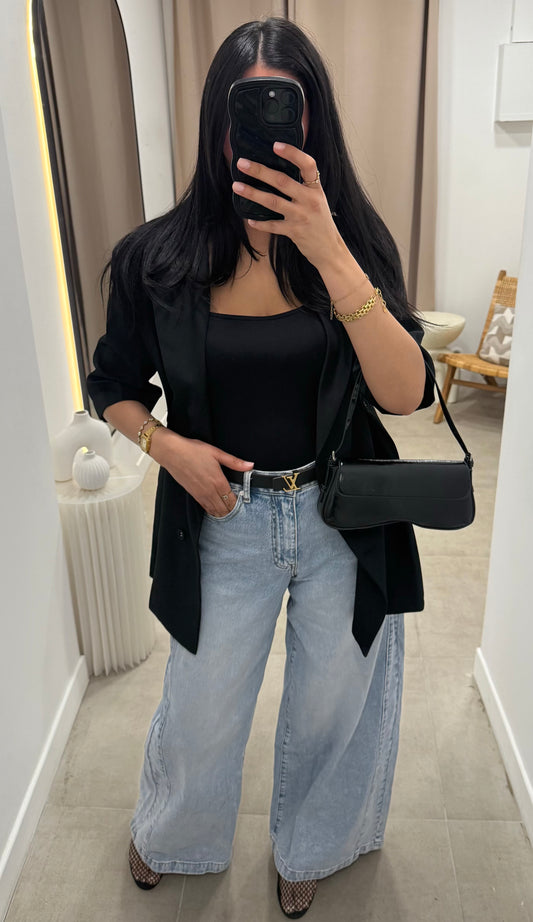 Jeans extra wide | Bleu