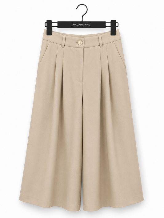 Bermuda long | Beige