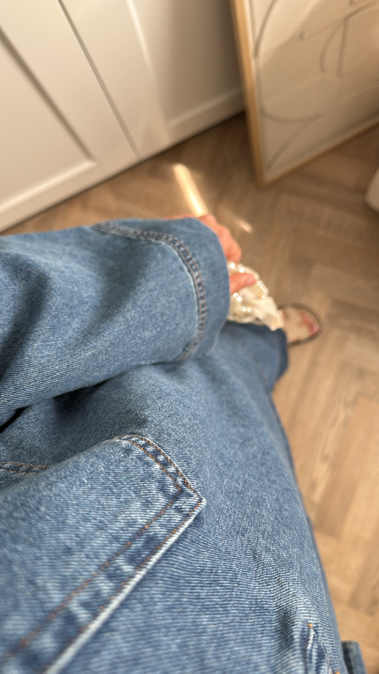 Set denim MASTOUR - bleu brut