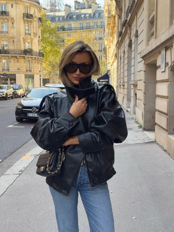 Veste ZARA | Noir