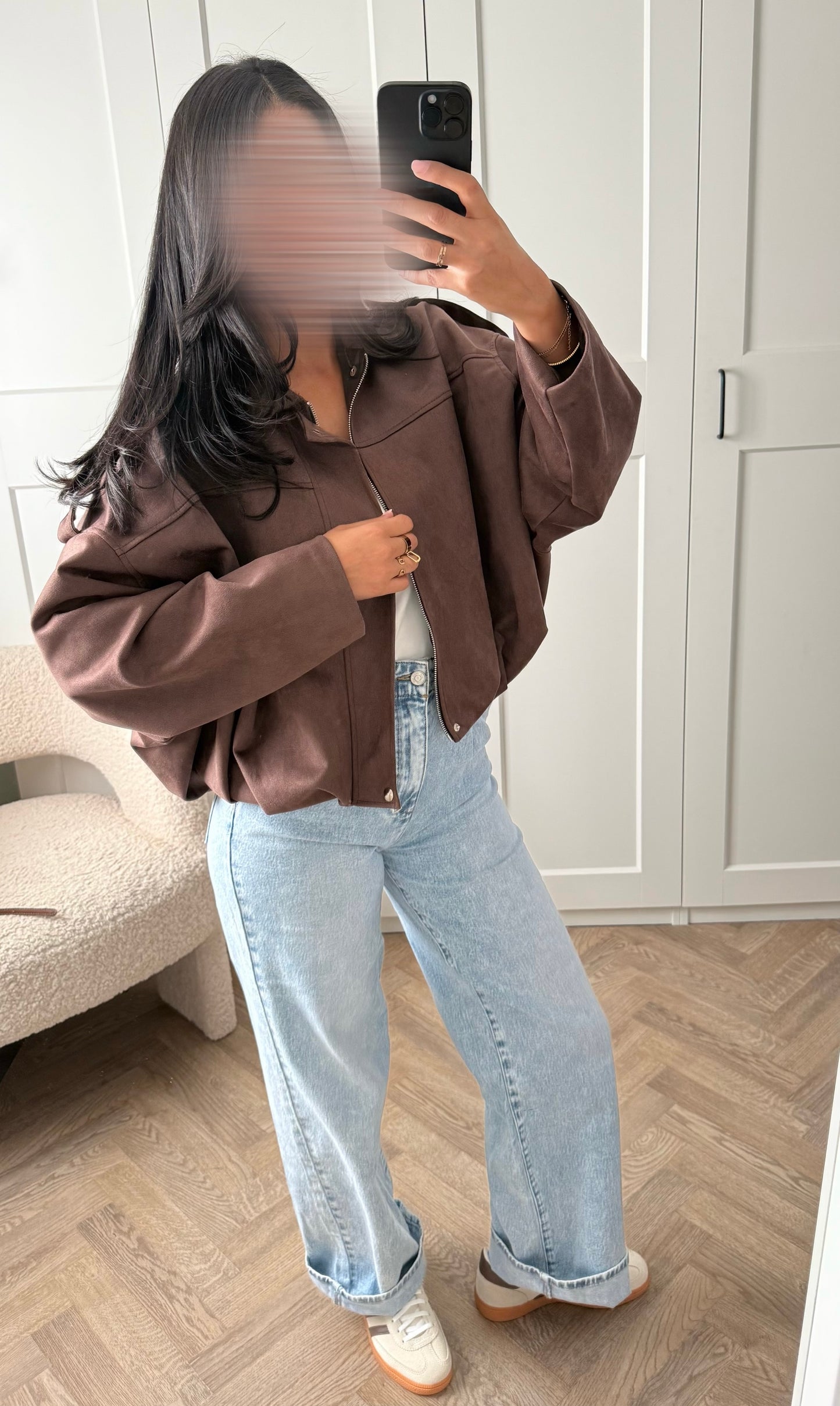 Veste ZARA | Chocolat