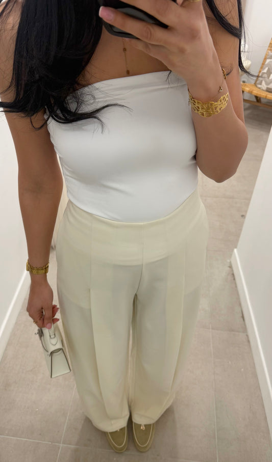 Pantalon LYRA | Écru