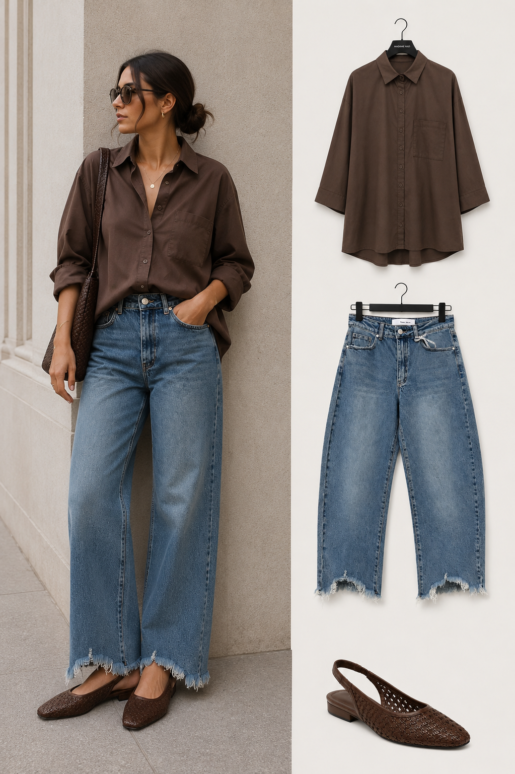 Chemise ALIA | Chocolat