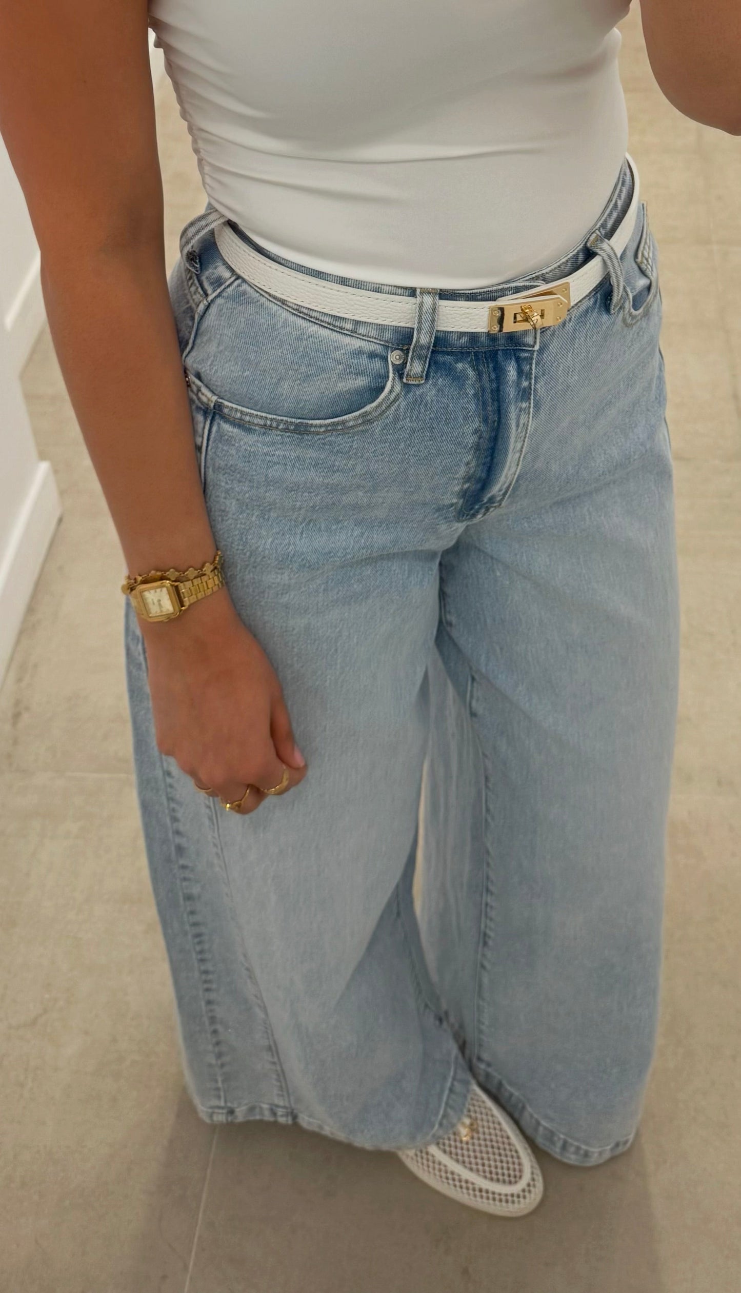 Jeans extra wide | Bleu