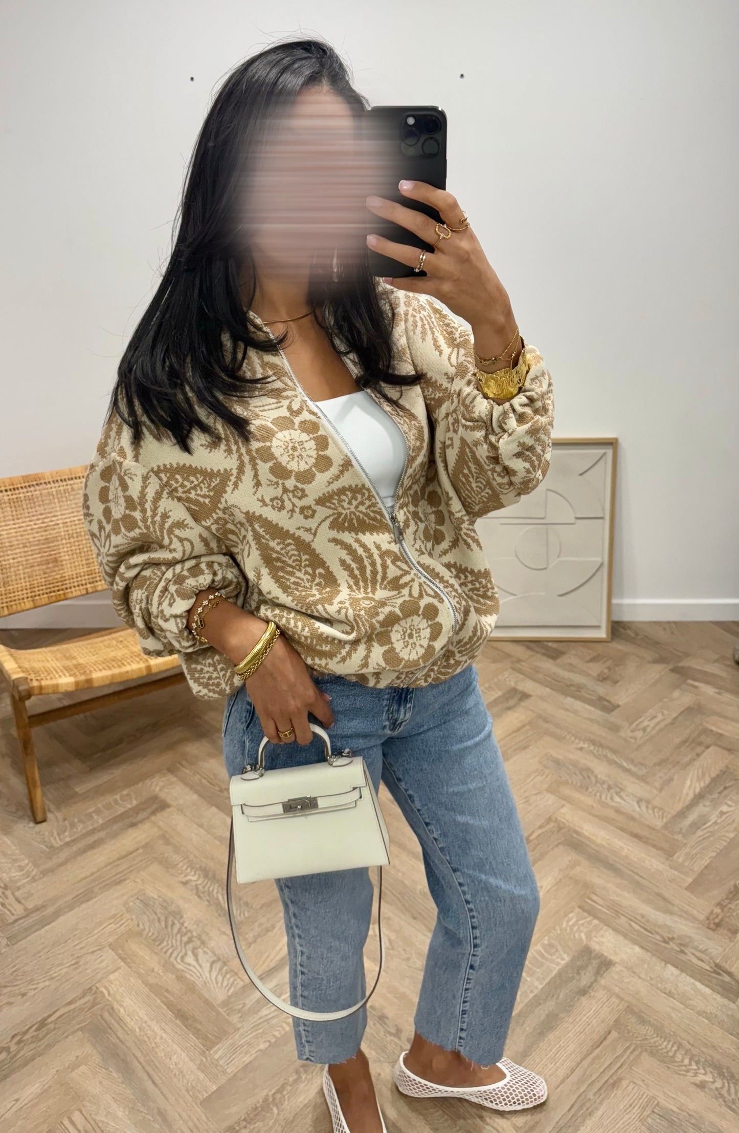 Bomber AYA [ beige ]