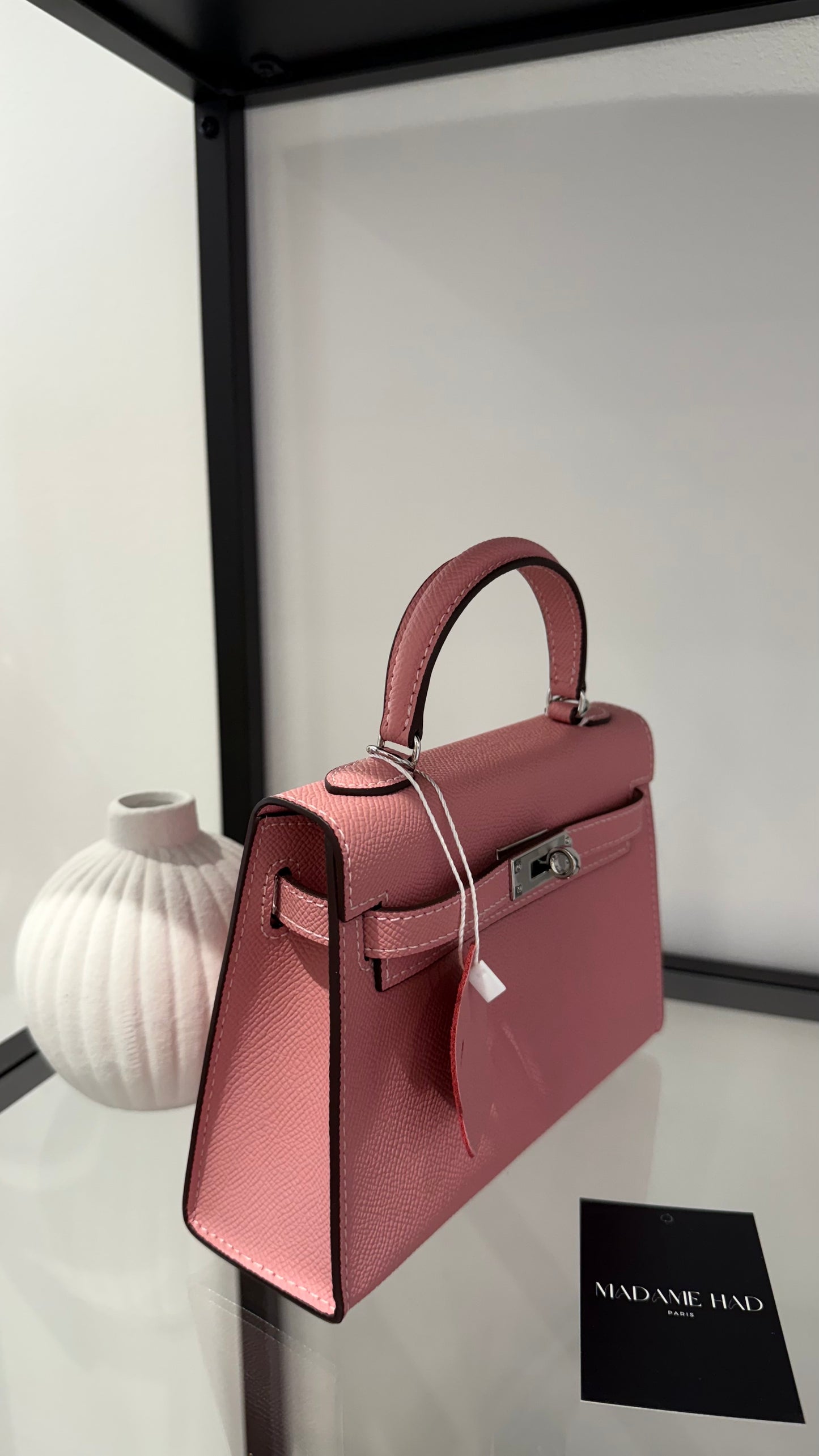 Sac Kelly 19cm - rose