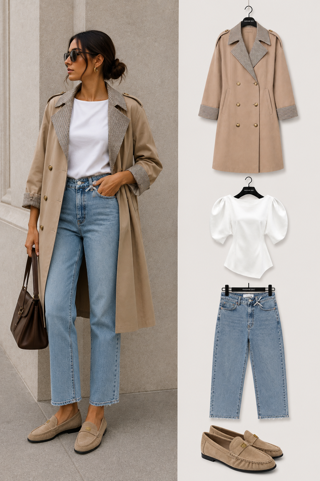 Top asymétrique | Blanc