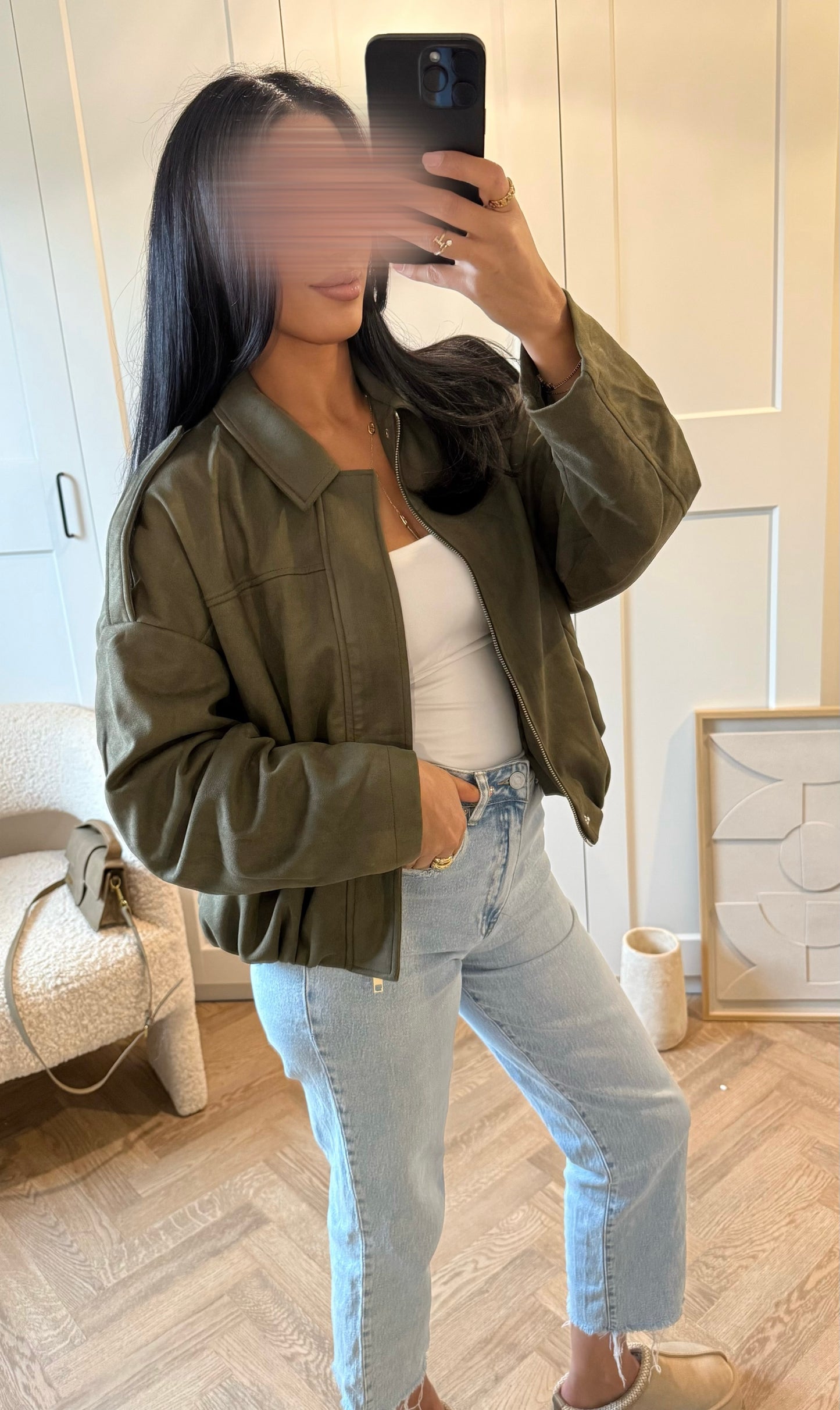 Veste ZARA [ Qualité premium] | Kaki
