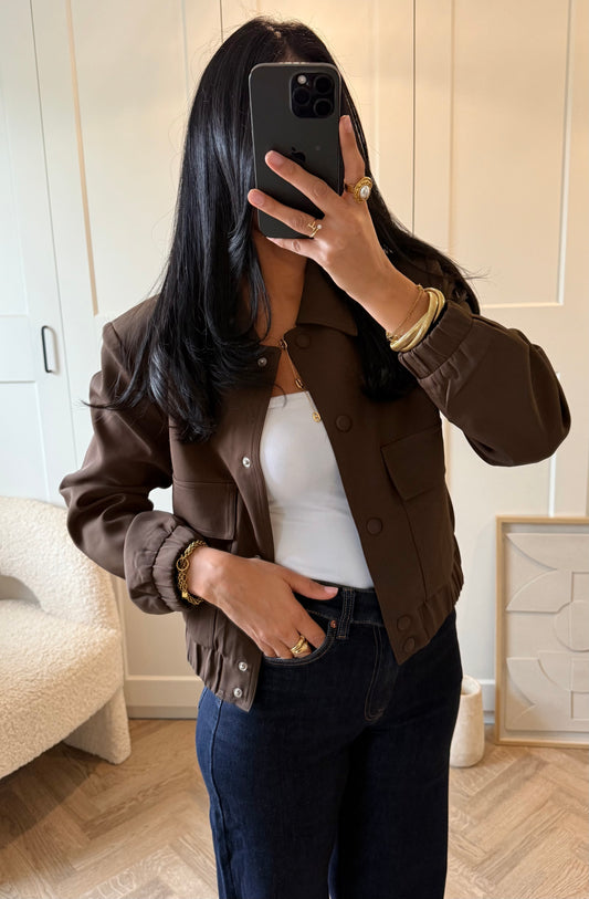 Veste ELYA | Chocolat
