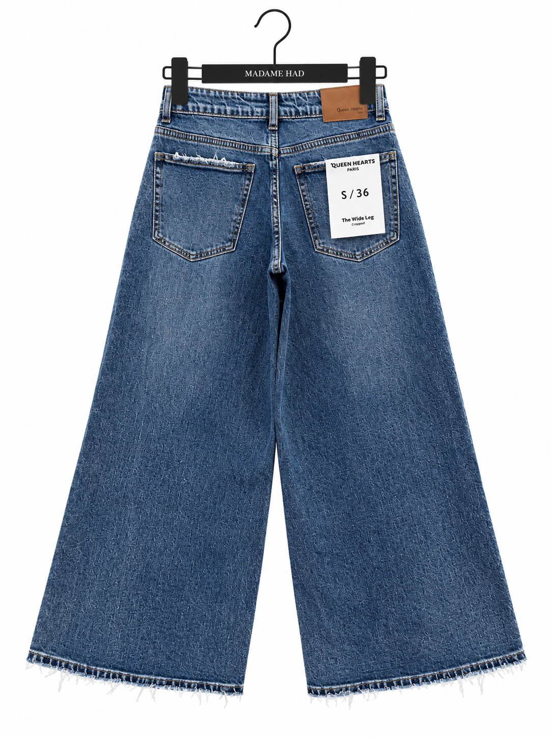 Jeans wide | Bleu foncé