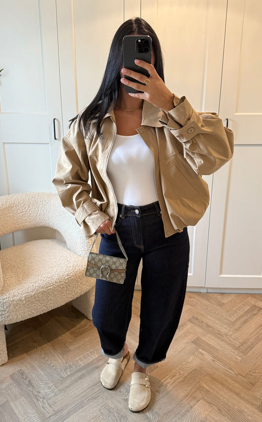 Veste bouffante trench