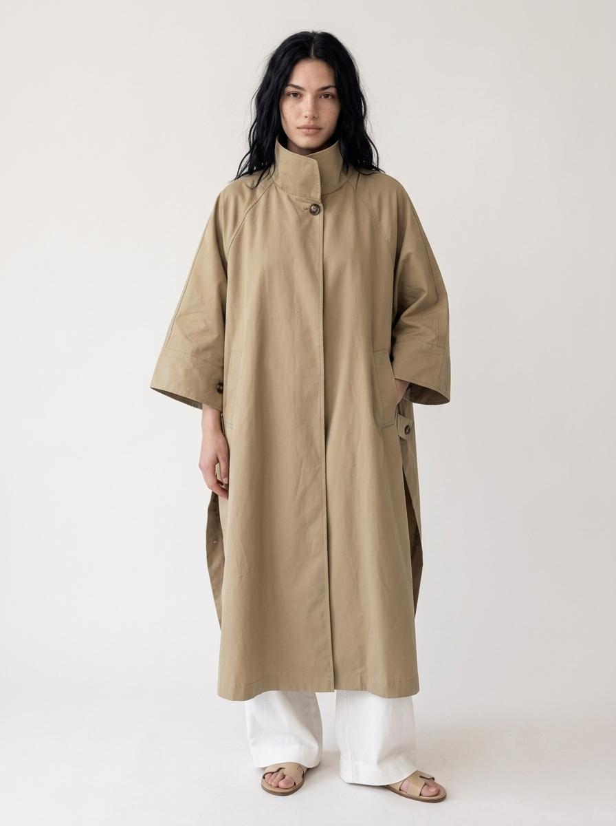 Trench cape long ICON | Beige